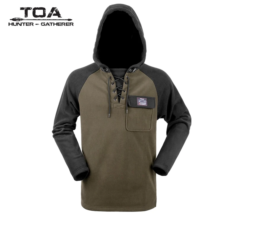 Hunters Element Whakarapu Long Sleeve Hood - M / FOREST GREEN - Mansfield Hunting & Fishing - Products to prepare for Corona Virus