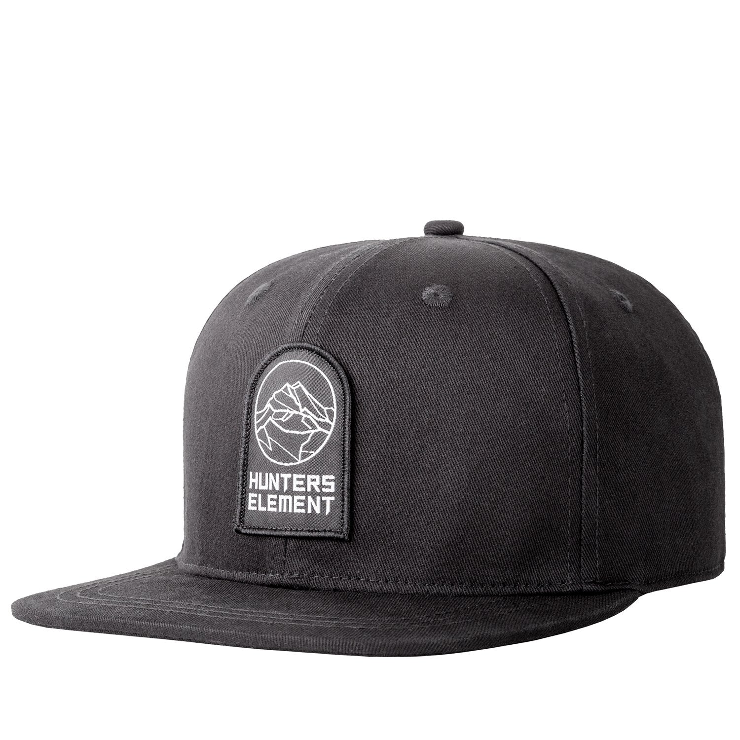 Hunters Element Alp Flat Peak Cap Black -  - Mansfield Hunting & Fishing - Products to prepare for Corona Virus