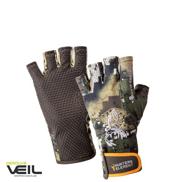 Hunters Element Crux Fingerless Gloves Veil - S - Mansfield Hunting & Fishing - Products to prepare for Corona Virus