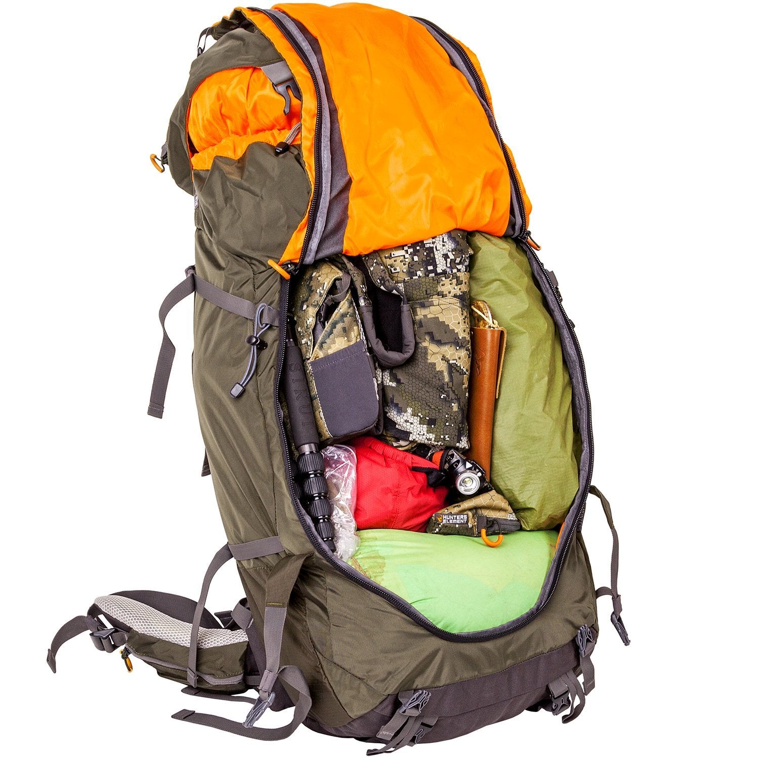 Hunters Element 65l Summit Pack - Forest Green -  - Mansfield Hunting & Fishing - Products to prepare for Corona Virus