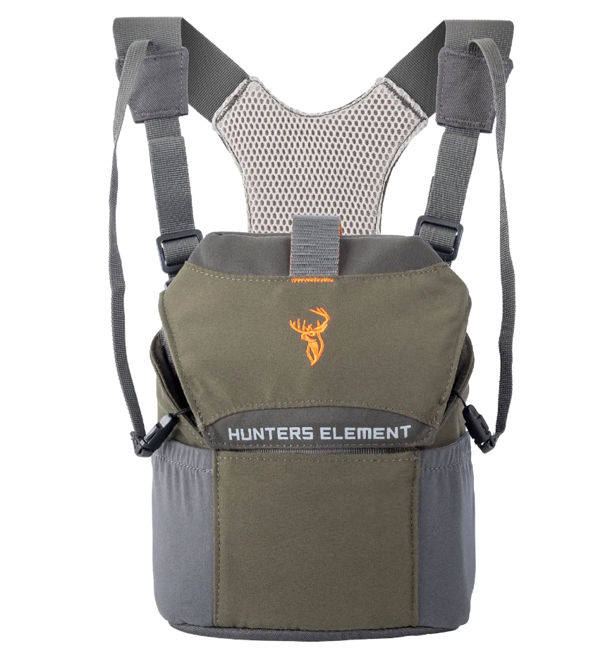 Hunters Element Bino Defender Forest Green - Standard - FOREST GREEN - Mansfield Hunting & Fishing - Products to prepare for Corona Virus
