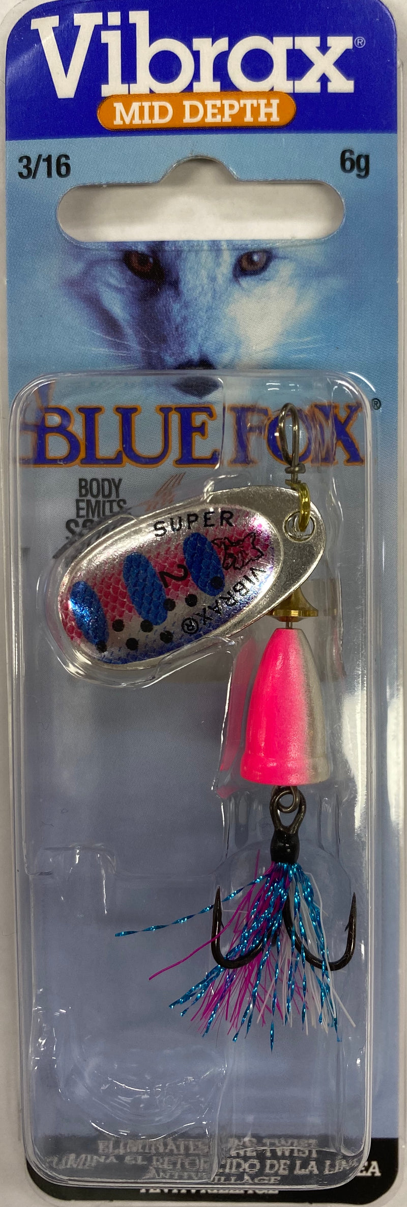Blue Fox Vibrax Fox Tail Size 2 - 2 / RTX - Mansfield Hunting & Fishing - Products to prepare for Corona Virus