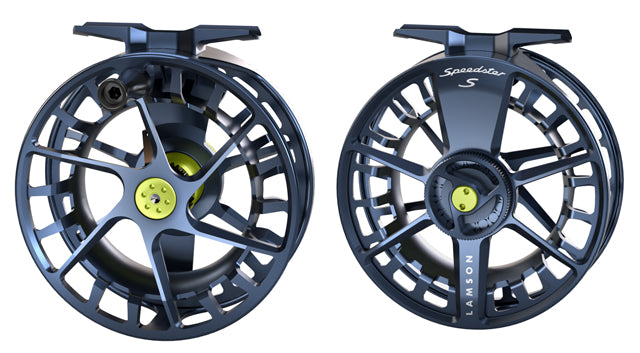Lamson Speedster 5/6 Fly Reel - Midnight -  - Mansfield Hunting & Fishing - Products to prepare for Corona Virus