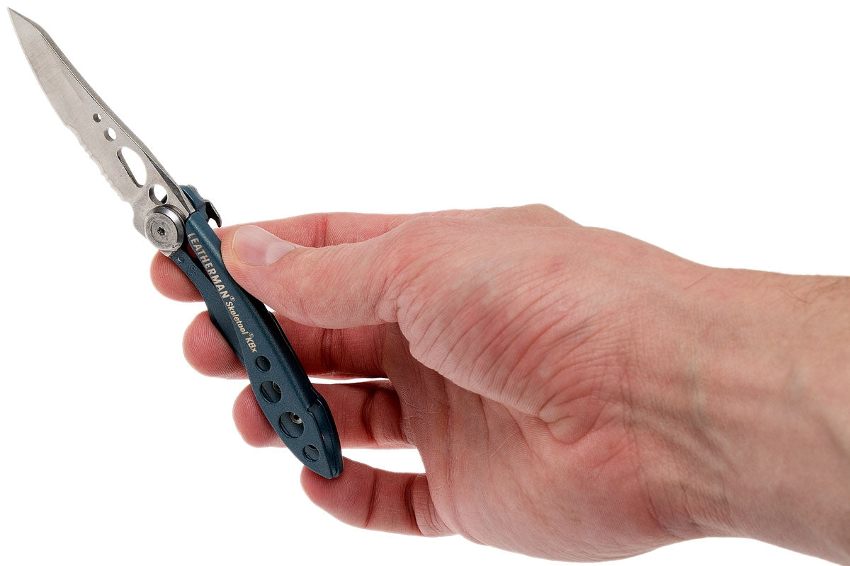 Leatherman Skeletool KBX Denim Combo -  - Mansfield Hunting & Fishing - Products to prepare for Corona Virus