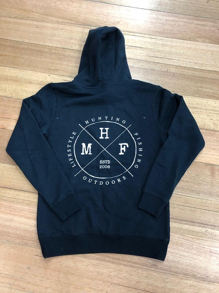 MHF Lifestyle Hoodie - Navy - XS / NAVY - Mansfield Hunting & Fishing - Products to prepare for Corona Virus