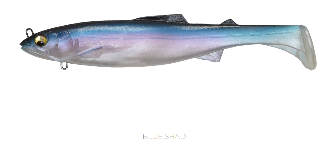 Megabass Magslowl 9 Inch - 9 INCH / BLUE SHAD - Mansfield Hunting & Fishing - Products to prepare for Corona Virus