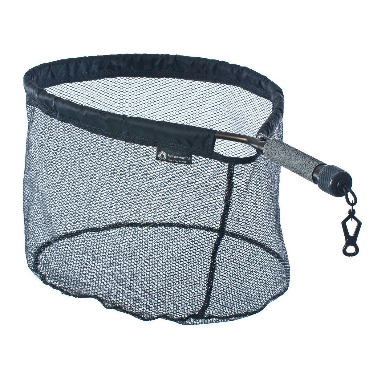 McLean Angling Rubber Mesh Bronze Short Handle Net - MEDIUM - Mansfield Hunting & Fishing - Products to prepare for Corona Virus
