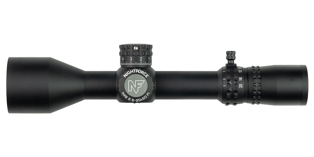 Nightforce Nx8 2.5-20x50mm F1 MOAR .25MOA Ill Scope -  - Mansfield Hunting & Fishing - Products to prepare for Corona Virus