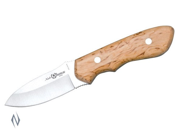 Nieto 11033 Traveller Curly Birch Knife - 7.5cm -  - Mansfield Hunting & Fishing - Products to prepare for Corona Virus