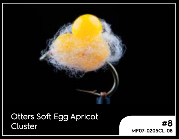 Manic Otters Soft Egg Apricot Cluster #8 -  - Mansfield Hunting & Fishing - Products to prepare for Corona Virus
