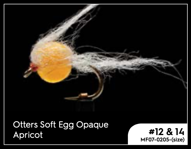 Manic Otters Soft Egg Opaque Apricot -  - Mansfield Hunting & Fishing - Products to prepare for Corona Virus