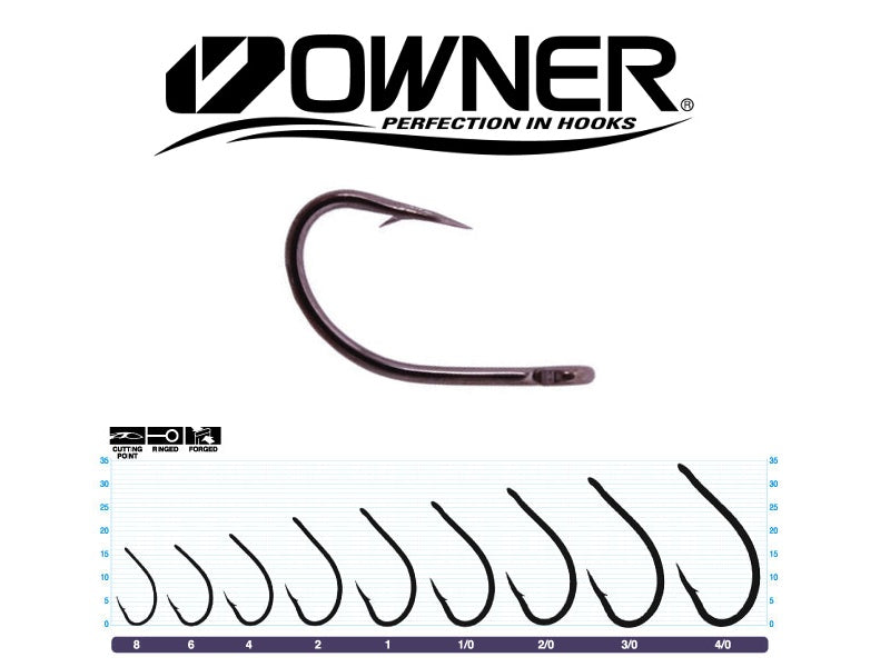 Owner Flyliner Hook -  - Mansfield Hunting & Fishing - Products to prepare for Corona Virus