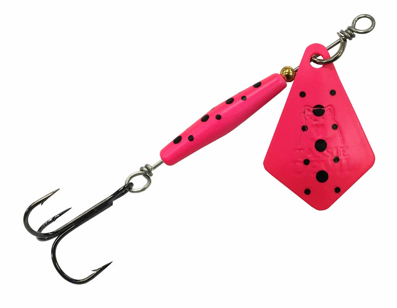 Tassie Devil Blade 3.8gm - 3.8GM / PINK PANTHER UV - Mansfield Hunting & Fishing - Products to prepare for Corona Virus