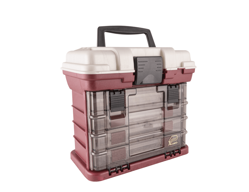 Plano 3500 Series 4 Tray Red/Silver Tackle Box