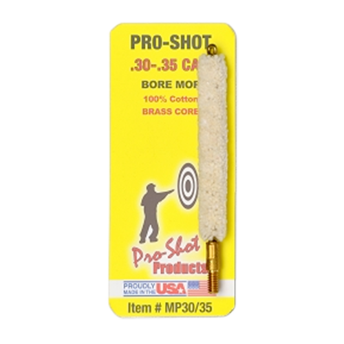 Pro-Shot 30-35 Cal Bore Mop -  - Mansfield Hunting & Fishing - Products to prepare for Corona Virus