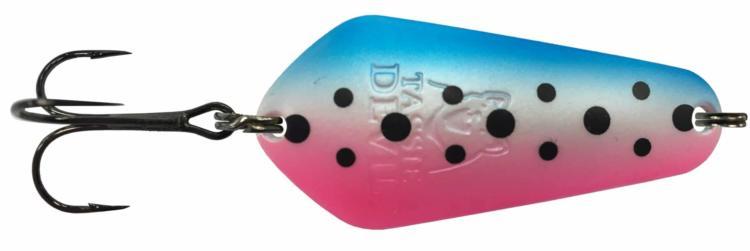 Tassie Devil Spoon 9.0gm - 9.0GM / RAINBOW TROUT UV - Mansfield Hunting & Fishing - Products to prepare for Corona Virus