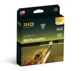 Rio Elite Perception Floating Fly Line - WF5F / GREEN/CAMO/GRAY - Mansfield Hunting & Fishing - Products to prepare for Corona Virus
