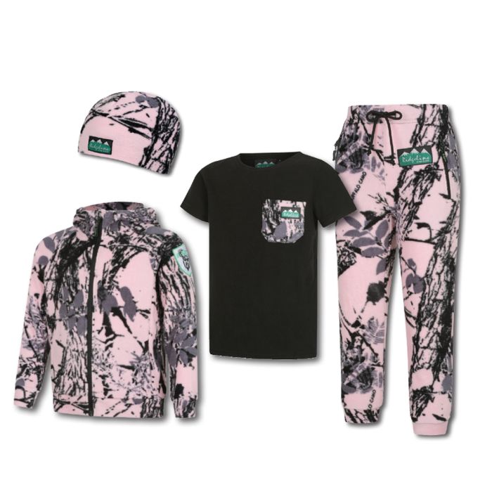 Ridgeline Kids Pursuit 4 Piece Clothing Pack - Pink Camo -  - Mansfield Hunting & Fishing - Products to prepare for Corona Virus