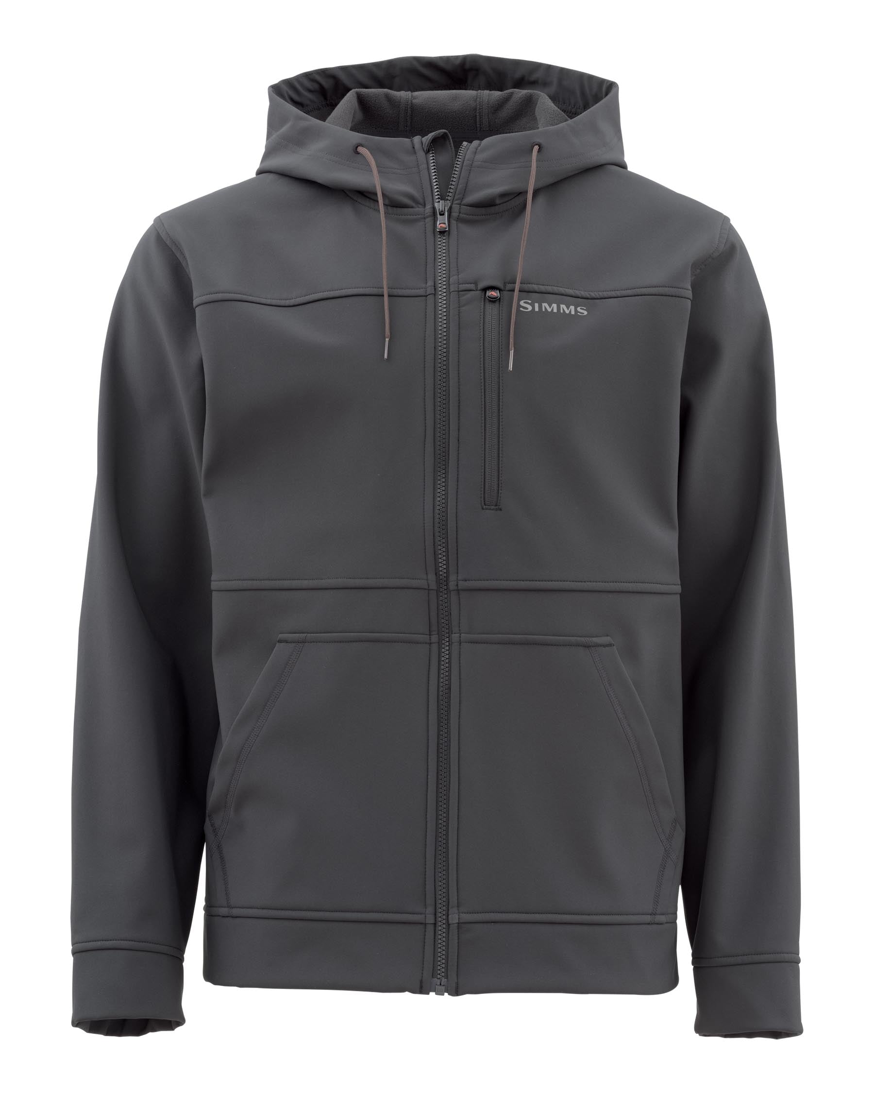 Simms Rogue Fleece Hoody - Raven - S - Mansfield Hunting & Fishing - Products to prepare for Corona Virus