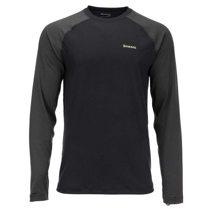 Simms Lightweight Base Layer Top - Black - 2XL - Mansfield Hunting & Fishing - Products to prepare for Corona Virus