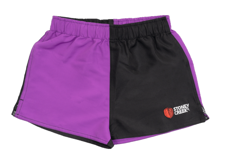 Stoney Creek Kids Jester Shorts - Purple - 12 / PURPLE - Mansfield Hunting & Fishing - Products to prepare for Corona Virus