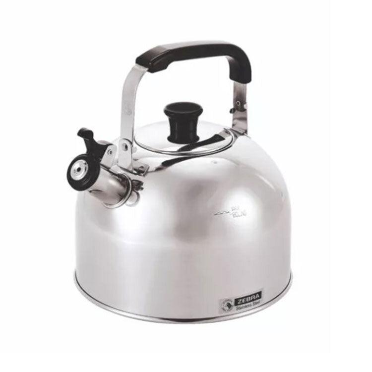 Zebra Stainless Steel Whistling Kettle - 3.5L -  - Mansfield Hunting & Fishing - Products to prepare for Corona Virus