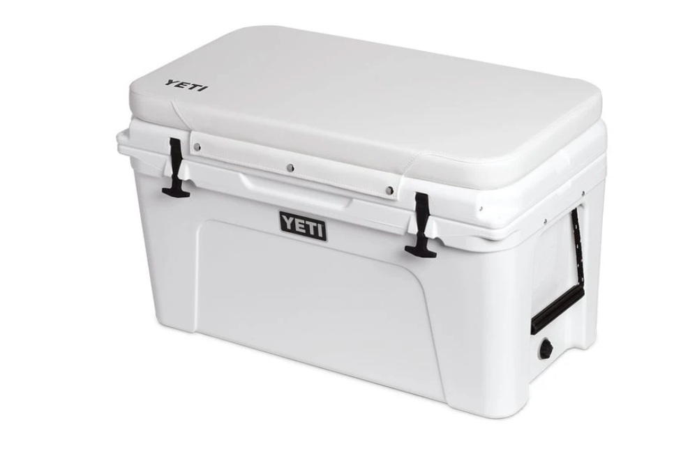 Yeti Tundra Seat Cushion 65 Marine Vinyl - White - 65EZ / WHITE - Mansfield Hunting & Fishing - Products to prepare for Corona Virus