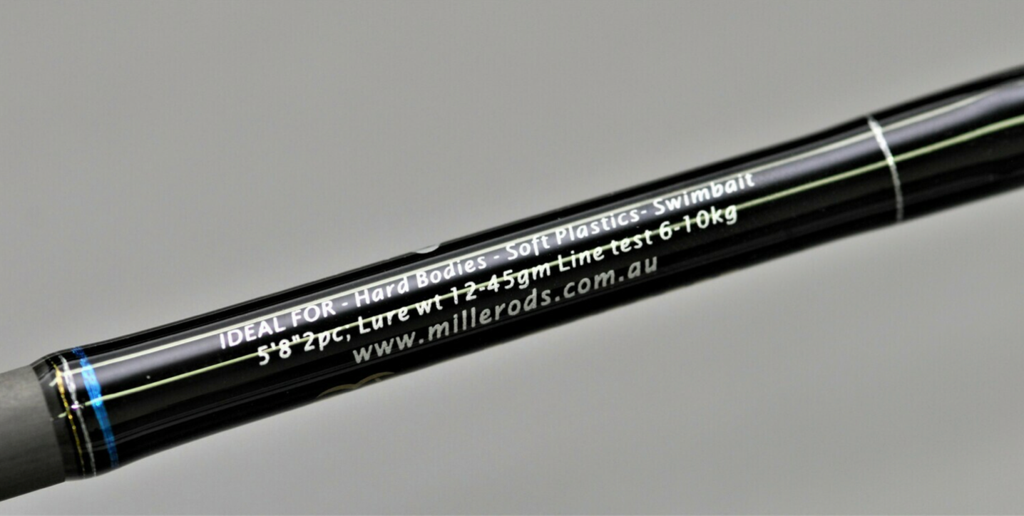 Miller Rods Saltybarra 582 -  - Mansfield Hunting & Fishing - Products to prepare for Corona Virus