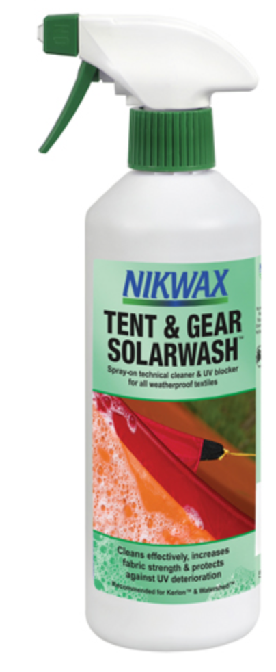 Nikwax Tent And Gear Solarwash 500ml -  - Mansfield Hunting & Fishing - Products to prepare for Corona Virus