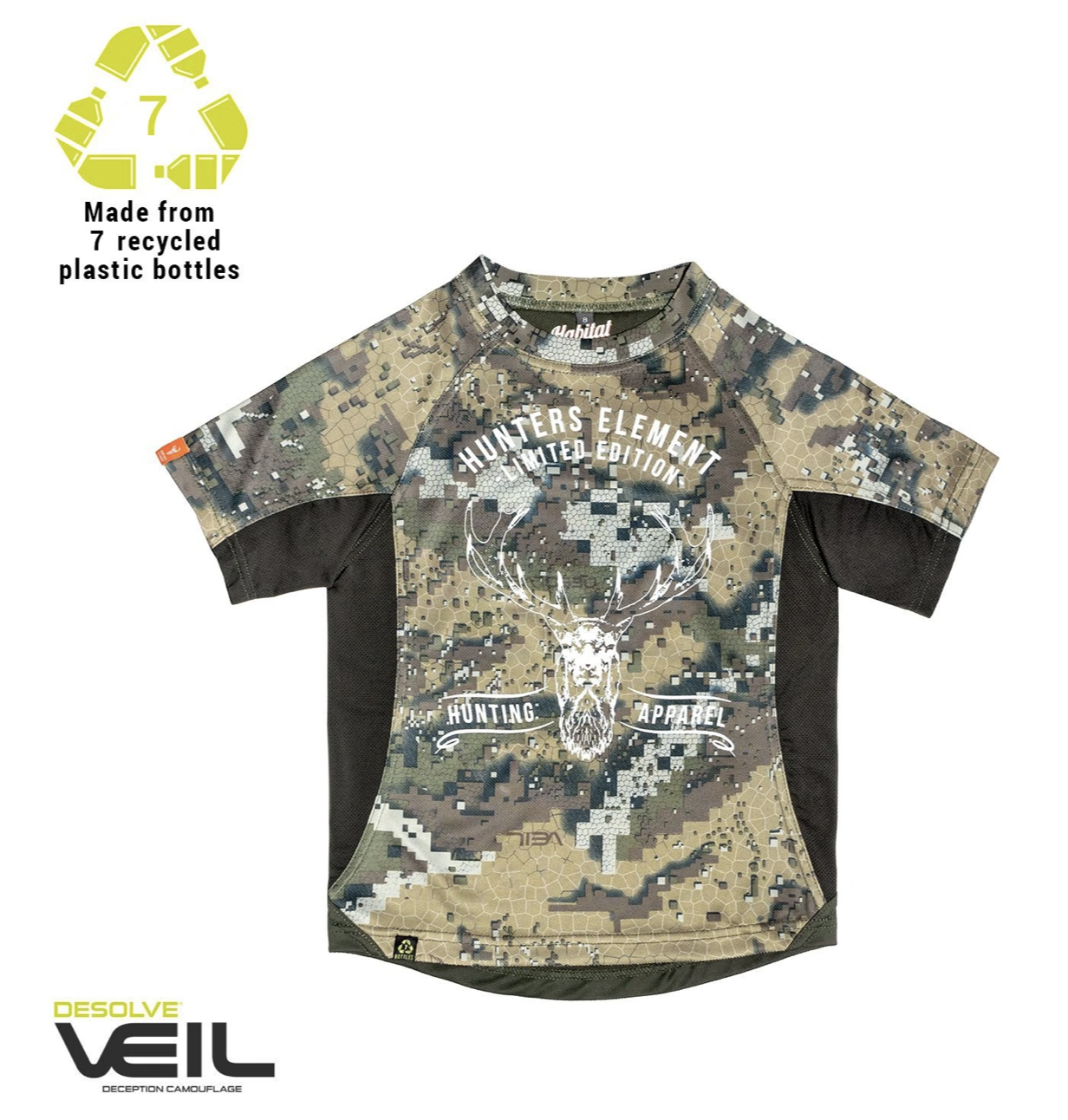 Hunters Element Kids Eclipse Tee - 6 / DESOLVE VEIL - Mansfield Hunting & Fishing - Products to prepare for Corona Virus