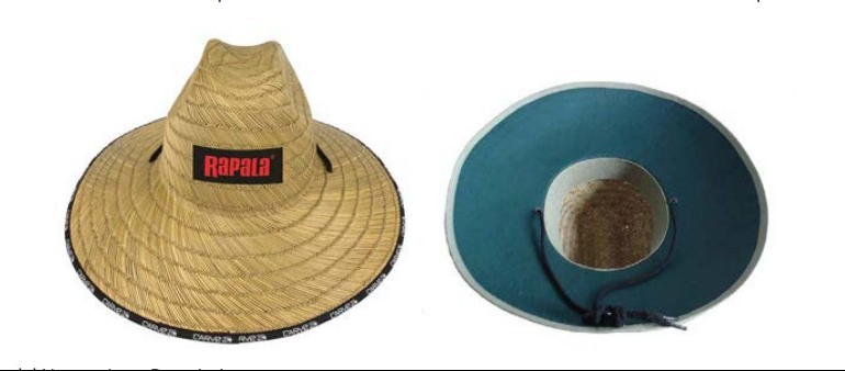Rapala Straw Hat 59cm -  - Mansfield Hunting & Fishing - Products to prepare for Corona Virus