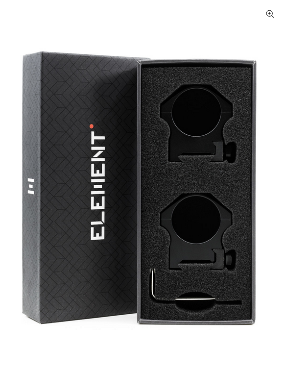 Element Accu-Lite Mounts 34mm Low -  - Mansfield Hunting & Fishing - Products to prepare for Corona Virus