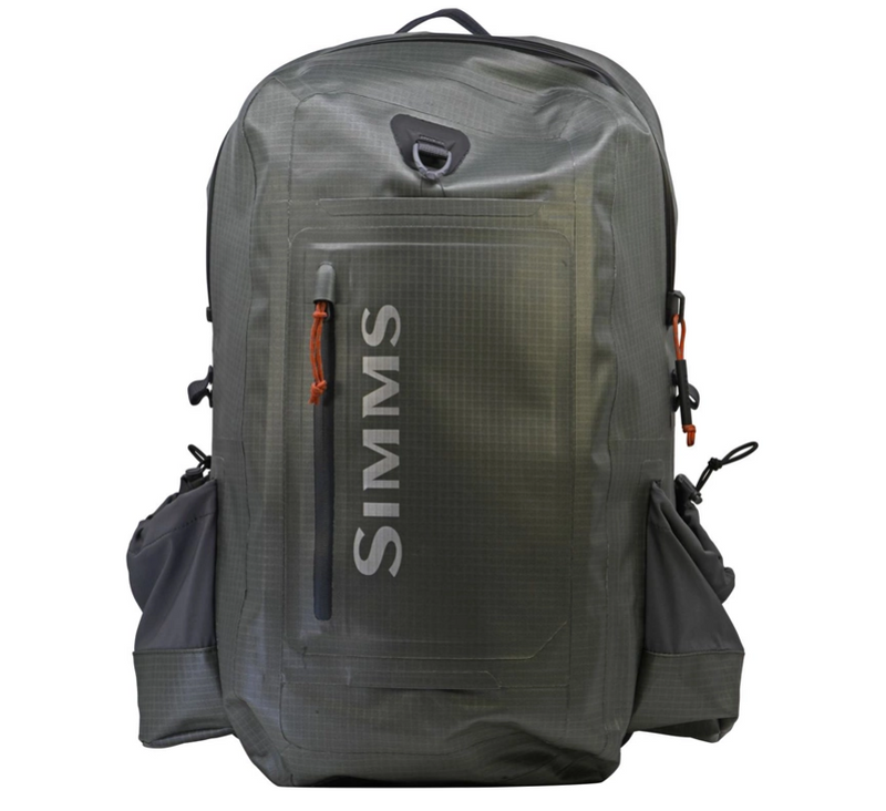 Simms Dry Creek Zip Back Pack - OLIVE - Mansfield Hunting & Fishing - Products to prepare for Corona Virus