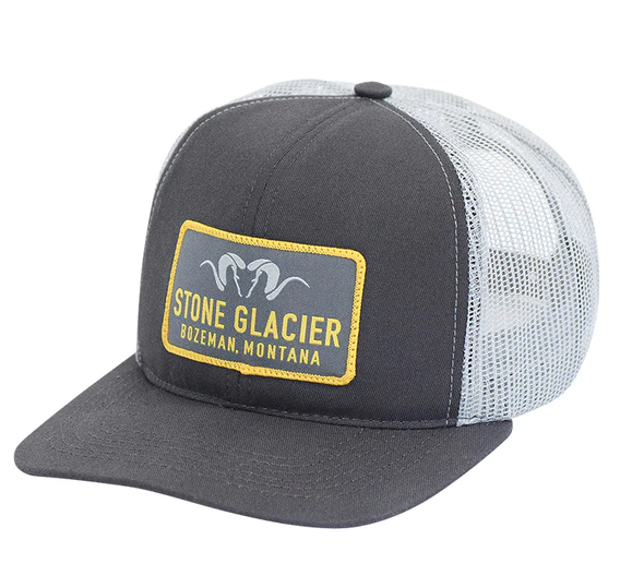 Stone Glacier Montana Patch Foamy Cap - CHARCOAL - Mansfield Hunting & Fishing - Products to prepare for Corona Virus