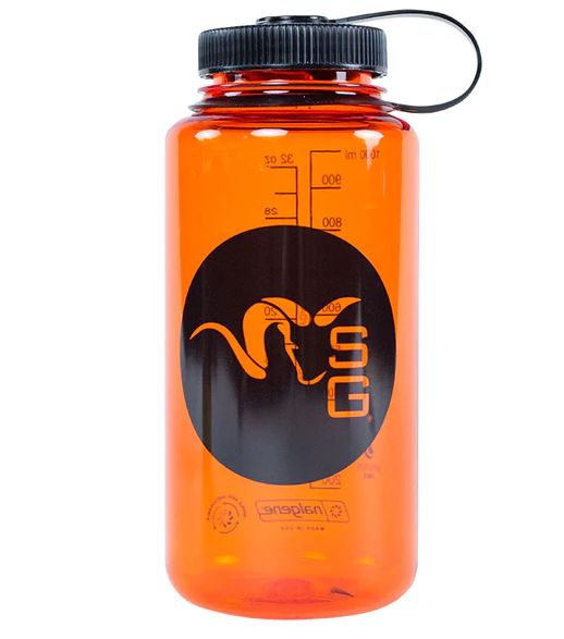 Stone Glacier SG Cirle Ram 32 oz. Nalgene Wide Mouth Bottle - CLEMENTINE - Mansfield Hunting & Fishing - Products to prepare for Corona Virus