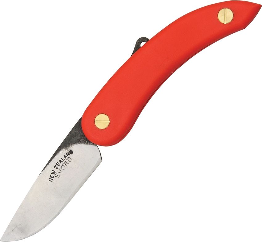 Svord Peasant Knife Red -  - Mansfield Hunting & Fishing - Products to prepare for Corona Virus
