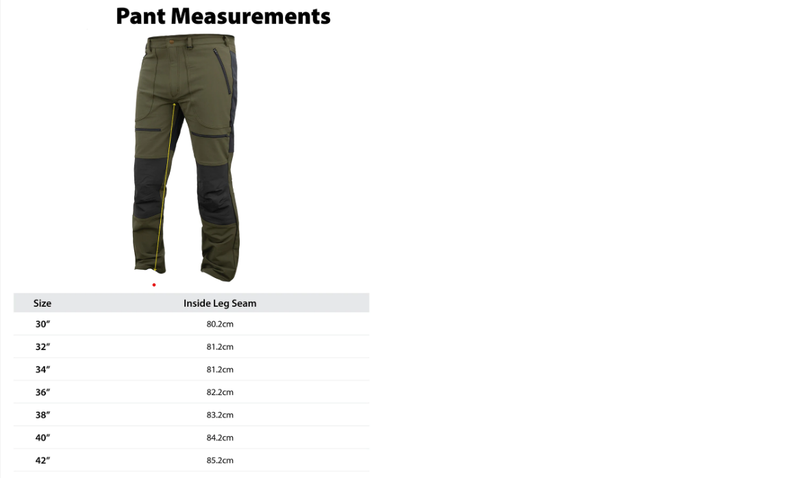 Swazi Forest Pant -  - Mansfield Hunting & Fishing - Products to prepare for Corona Virus