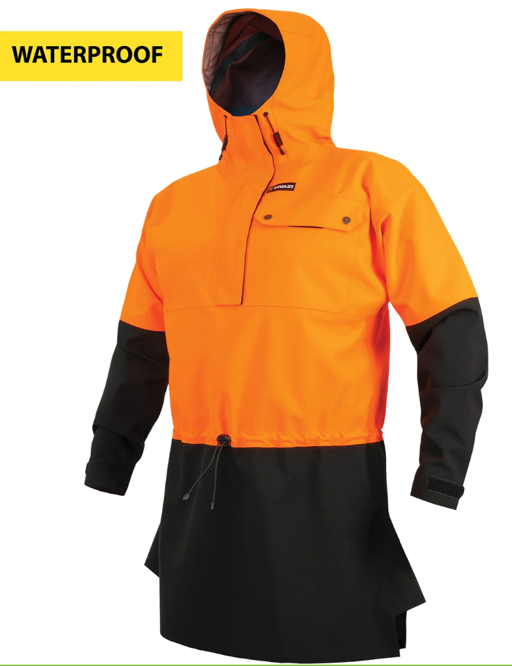 Swazi Huron Anorak - Blaze/Black - XS / BLAZE/BLACK - Mansfield Hunting & Fishing - Products to prepare for Corona Virus