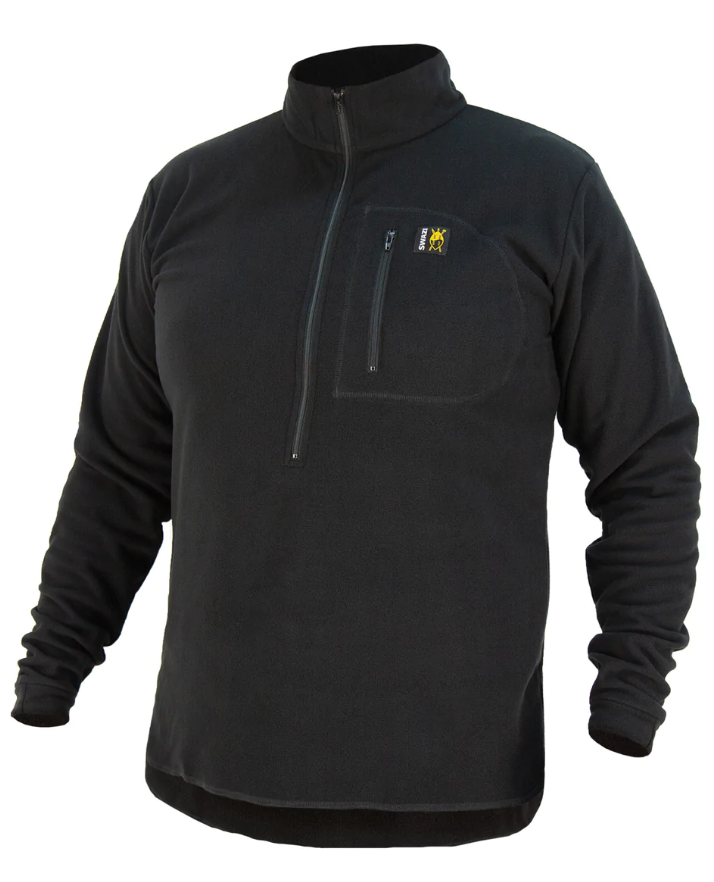 Swazi Micro Shirt Long Sleeve - Black - XS / BLACK - Mansfield Hunting & Fishing - Products to prepare for Corona Virus