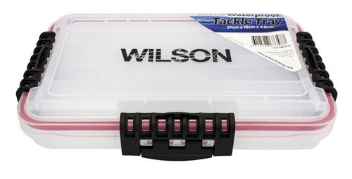 Wilson Deluxe Waterproof Tackle Tray 24 Compartment -  - Mansfield Hunting & Fishing - Products to prepare for Corona Virus