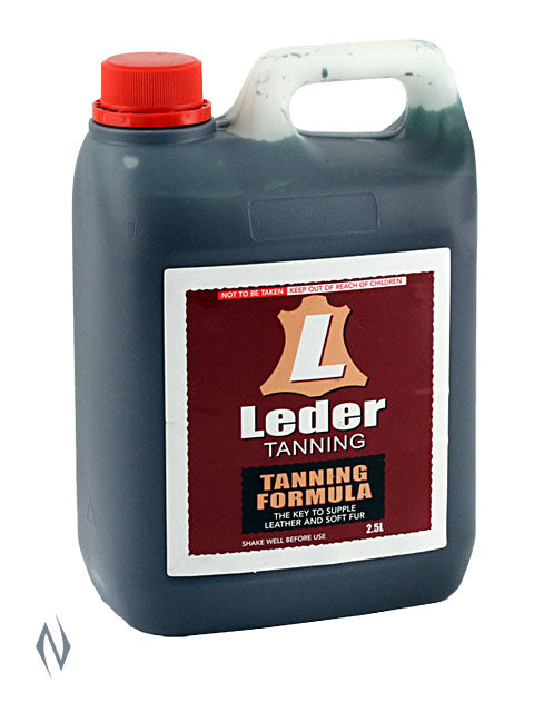 Leder Tanning Formula 2.5ltr -  - Mansfield Hunting & Fishing - Products to prepare for Corona Virus