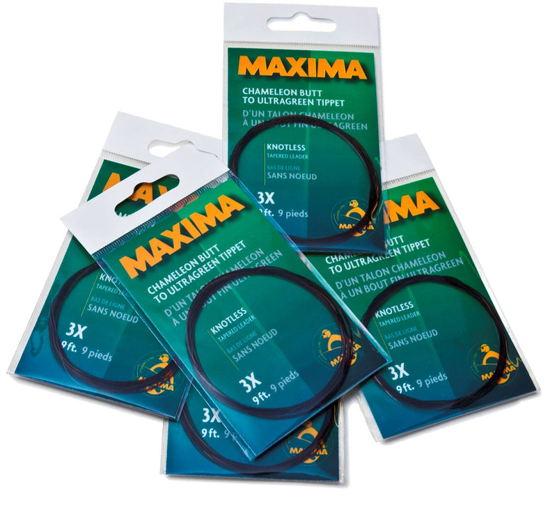Maxima Tapered Leader -  - Mansfield Hunting & Fishing - Products to prepare for Corona Virus