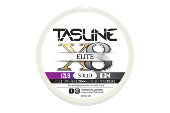 Tasline Elite X8 Solid 150M Spool