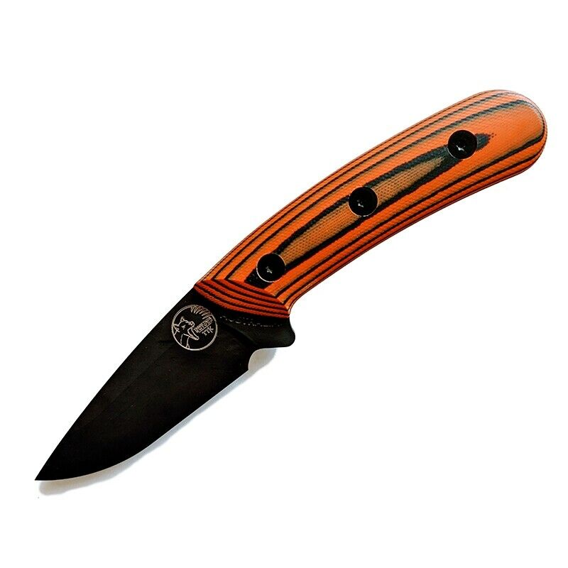 Tassie Tiger Hunter Knife Orange - Aus Made - ORANGE - Mansfield Hunting & Fishing - Products to prepare for Corona Virus