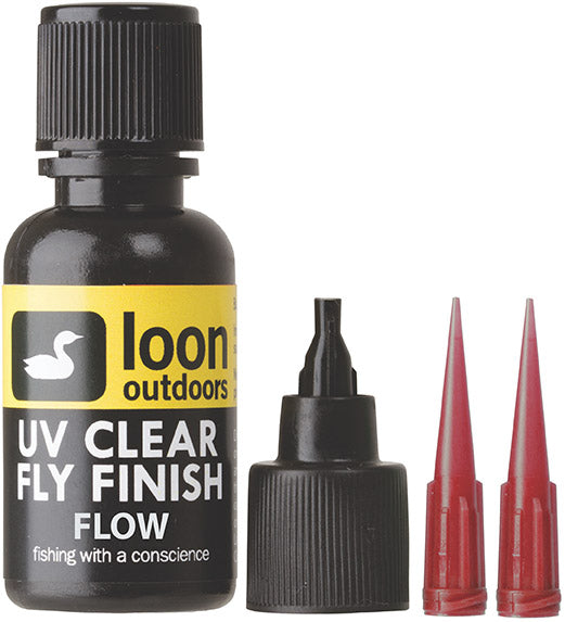 Loon Uv Clear Fly Finish - Flow 1/2oz -  - Mansfield Hunting & Fishing - Products to prepare for Corona Virus