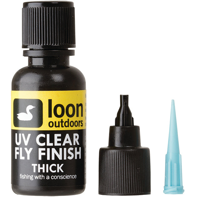 Loon Uv Clear Fly Finish - Thick 1/2oz -  - Mansfield Hunting & Fishing - Products to prepare for Corona Virus
