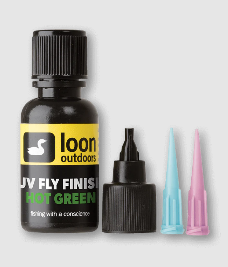 Loon UV Fly Finish - GREEN - Mansfield Hunting & Fishing - Products to prepare for Corona Virus