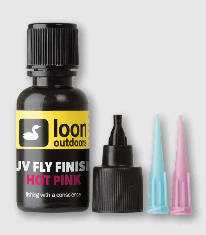 Loon UV Fly Finish - PINK - Mansfield Hunting & Fishing - Products to prepare for Corona Virus