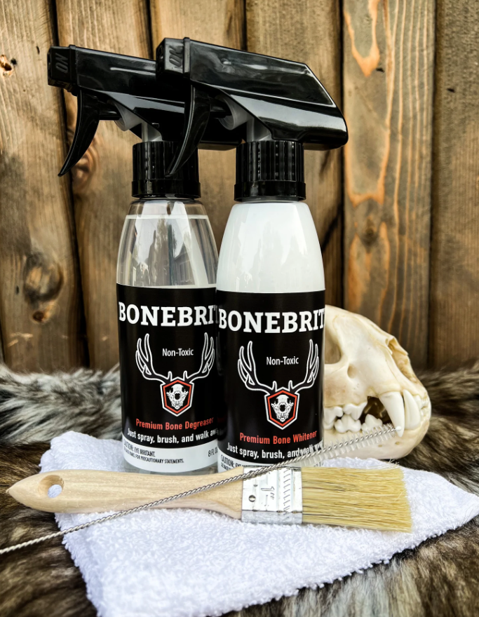 Velvet BoneBrite Premium Whitening & Degreaser Kit -  - Mansfield Hunting & Fishing - Products to prepare for Corona Virus