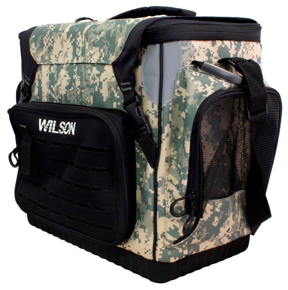 Wilson Platinum Tourament Digi Camo Tackle Bag - 8lt -  - Mansfield Hunting & Fishing - Products to prepare for Corona Virus